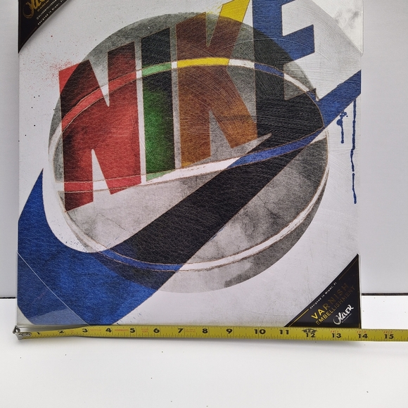 Nike Basketball Canvas Artwork 14 x 14 - Picture 2 of 4